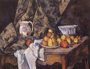 Paul Cezanne Stilleben with apples and peaches Sweden oil painting artist